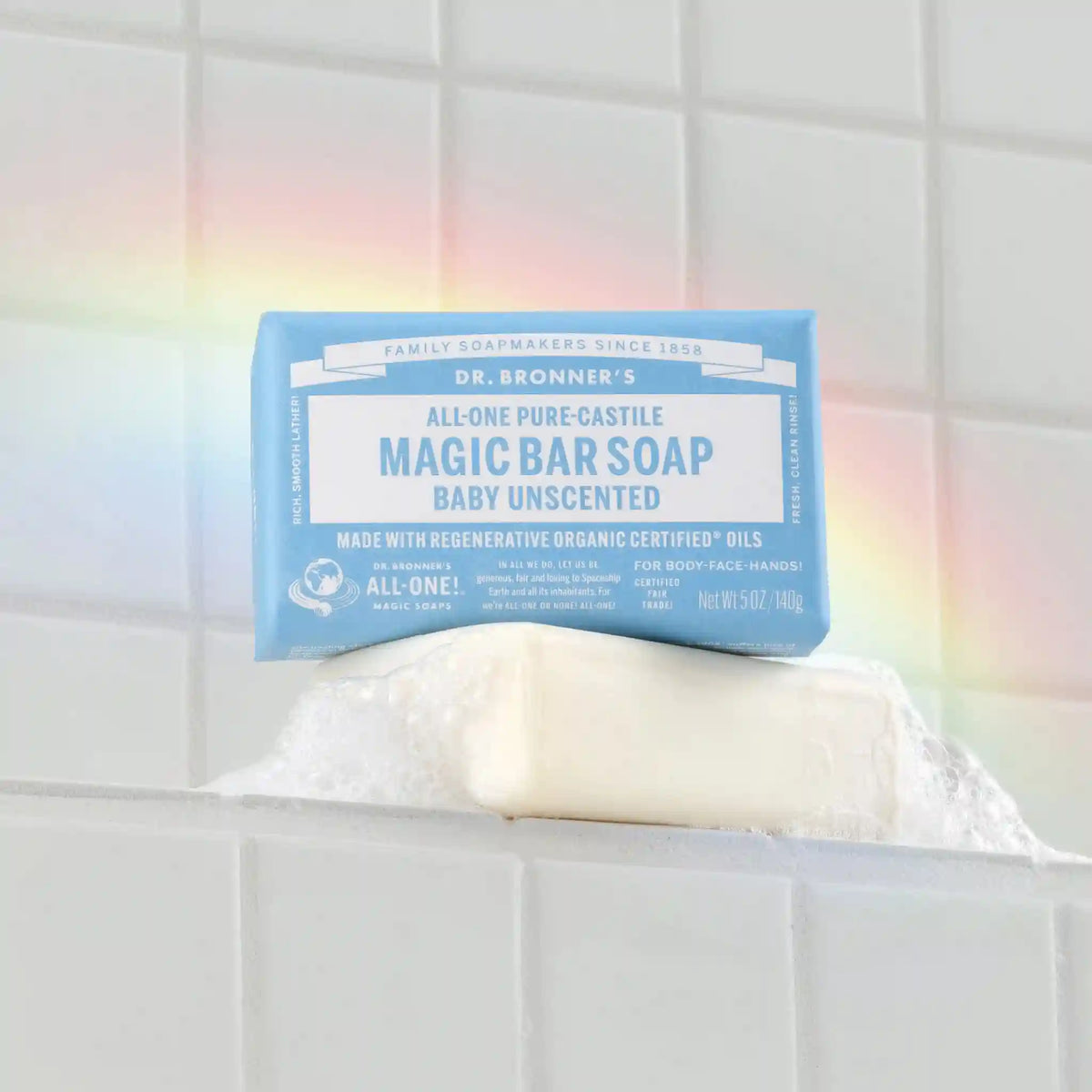 Unscented - Pure-Castile Magic Bar Soap