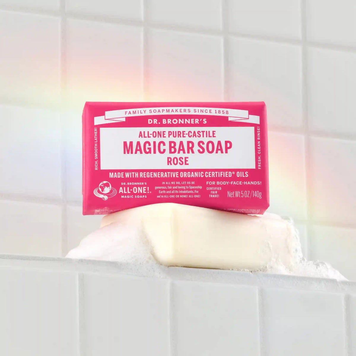 Rose - Pure-Castile Magic Bar Soap